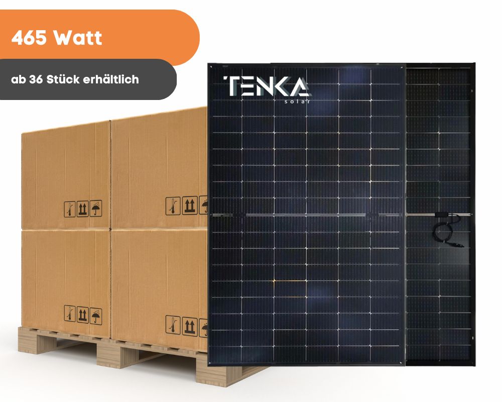 TENKA 465W - Dual Glass Bifacial - Palette