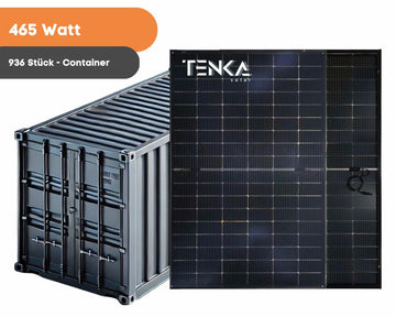 TENKA 465W - Dual Glass Bifacial - Container